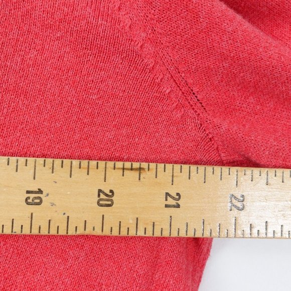 J Crew Sweater Mens Large Cotton Cashmere Knit Casual V Neck Pullover Jumper - Picture 4 of 8